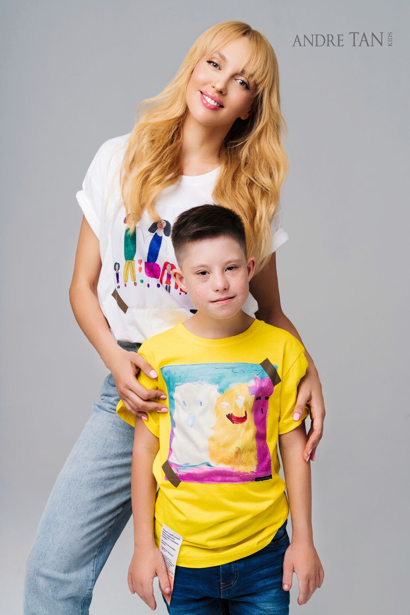 В преддверии Дня Независимости Украины, бренд ANDRE ТAN помогает детям с особыми потребностями
