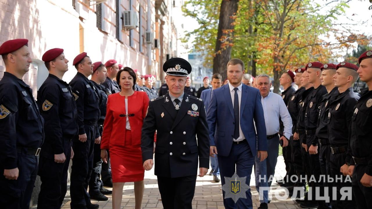 Церемонія відкриття пам'ятника.