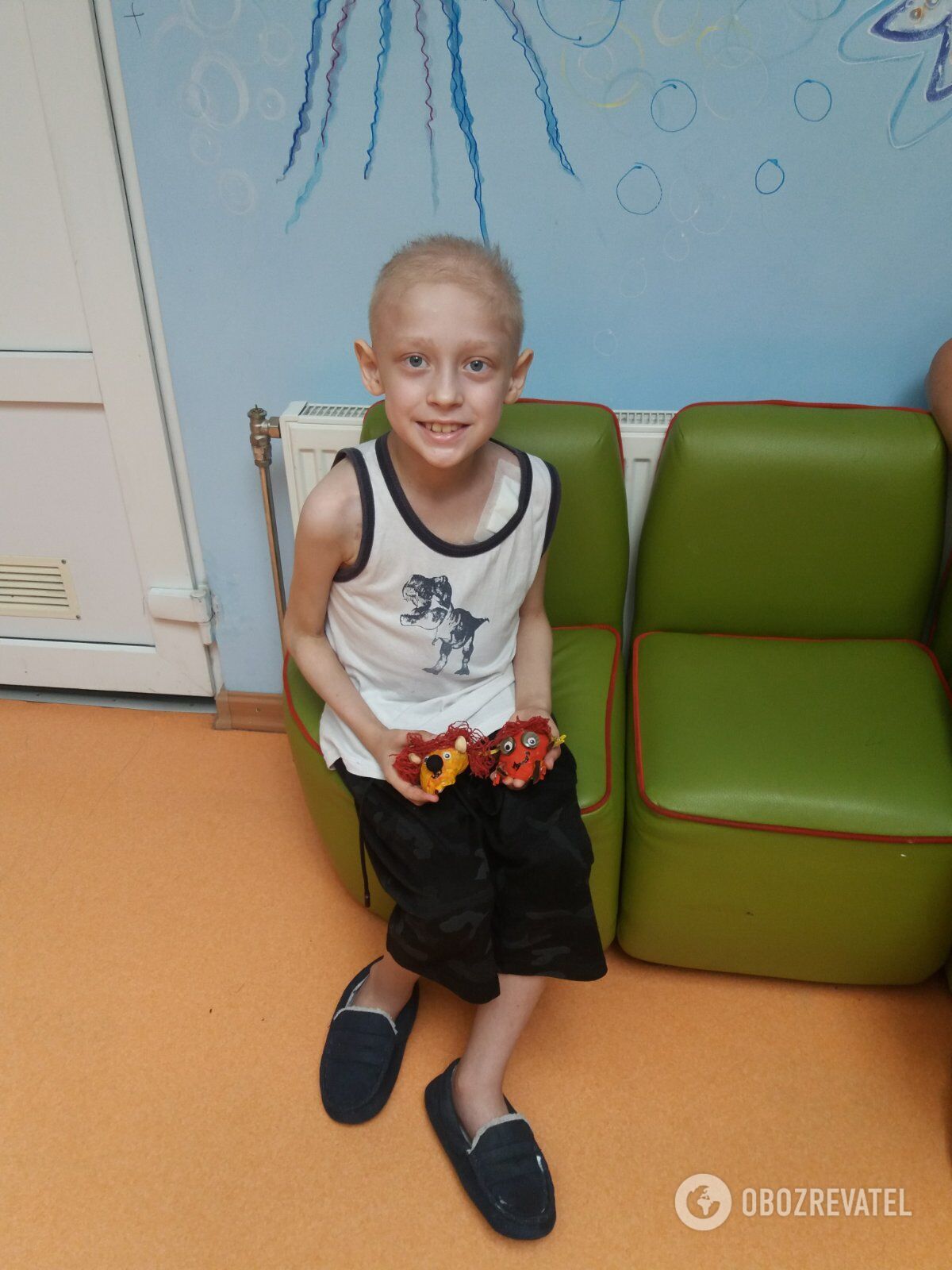 Егор уже два года борется с онкозаболеванием