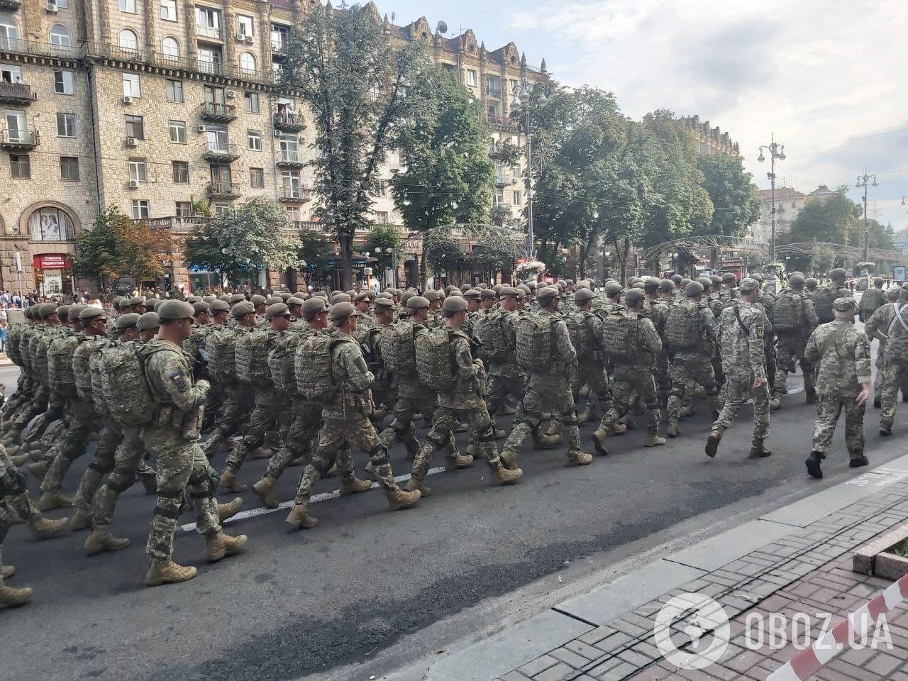 В Киеве состоится парад.