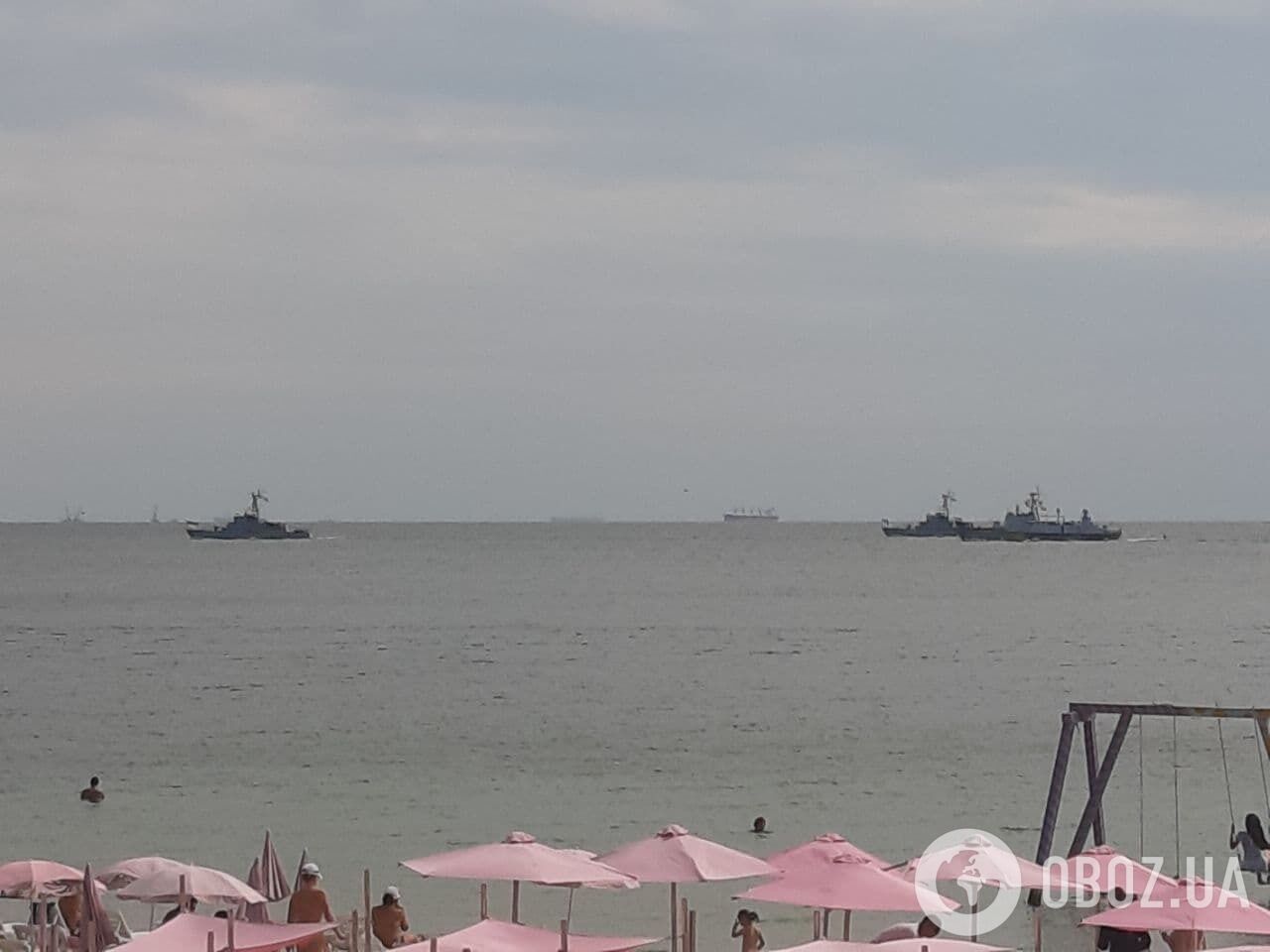 Военные корабли в Черном море