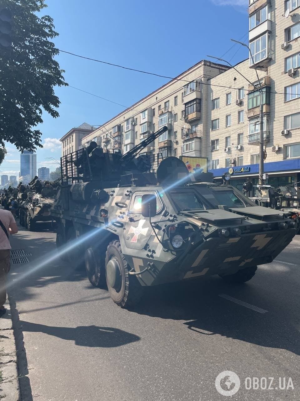 В Киеве прошла вторая репетиция парада ко Дню Независимости. Эксклюзивные фото и видео