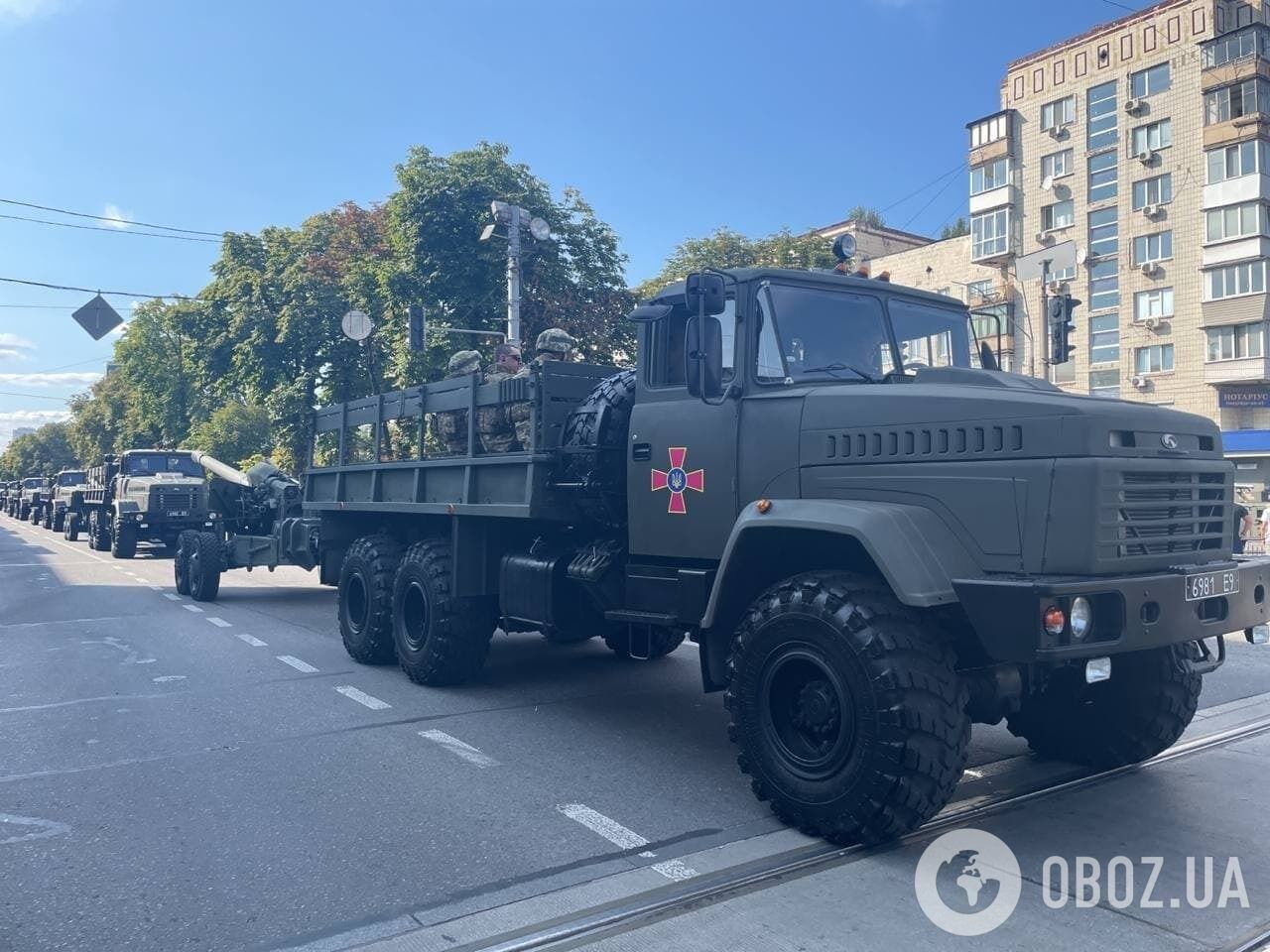 В Киеве прошла вторая репетиция парада ко Дню Независимости. Эксклюзивные фото и видео