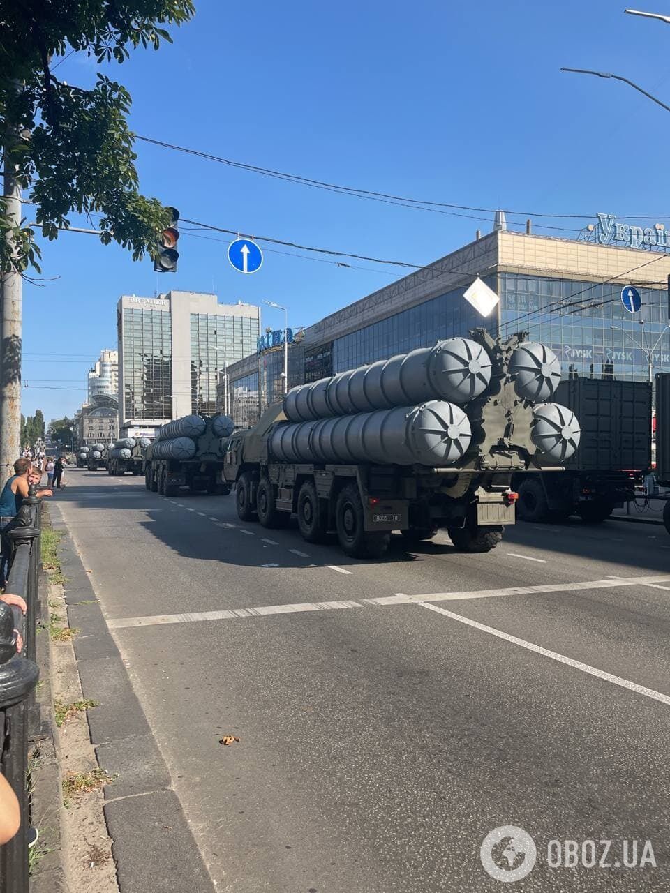 В Киеве прошла вторая репетиция парада ко Дню Независимости. Эксклюзивные фото и видео