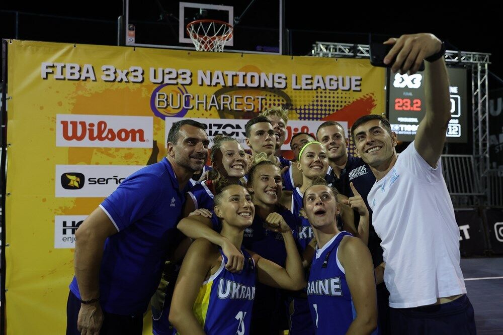 Українки виграли етап баскетбольної Ліги націй 3х3 U-23