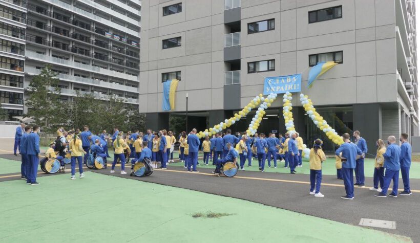 Українці підняли прапор країни в Токіо.