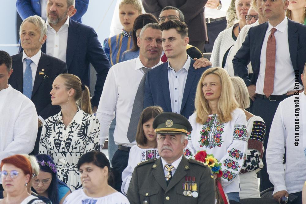 Кличко взяв участь в урочистостях з нагоди 30-річчя Незалежності України