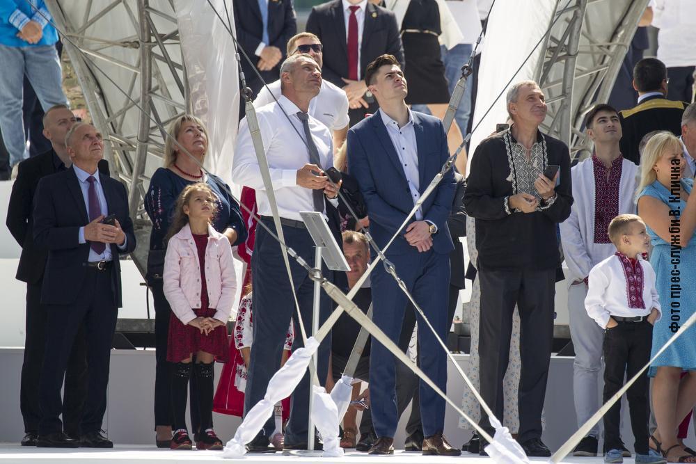 Кличко взяв участь в урочистостях з нагоди 30-річчя Незалежності України