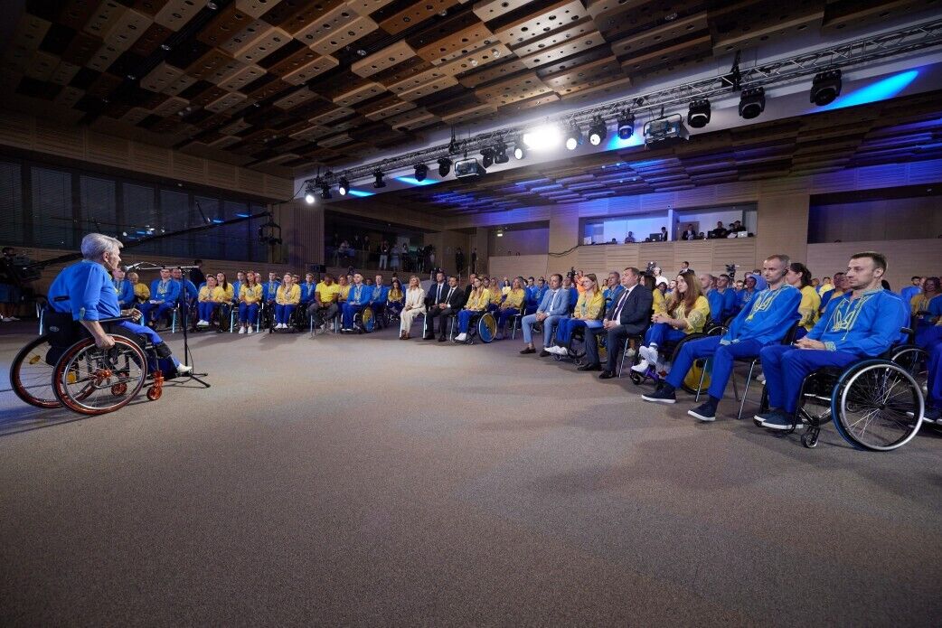 Паралимпийская сборная Украины.