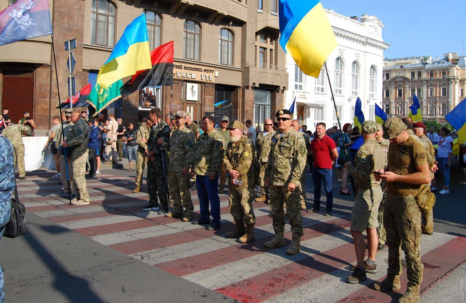 Марш защитников в Одессе