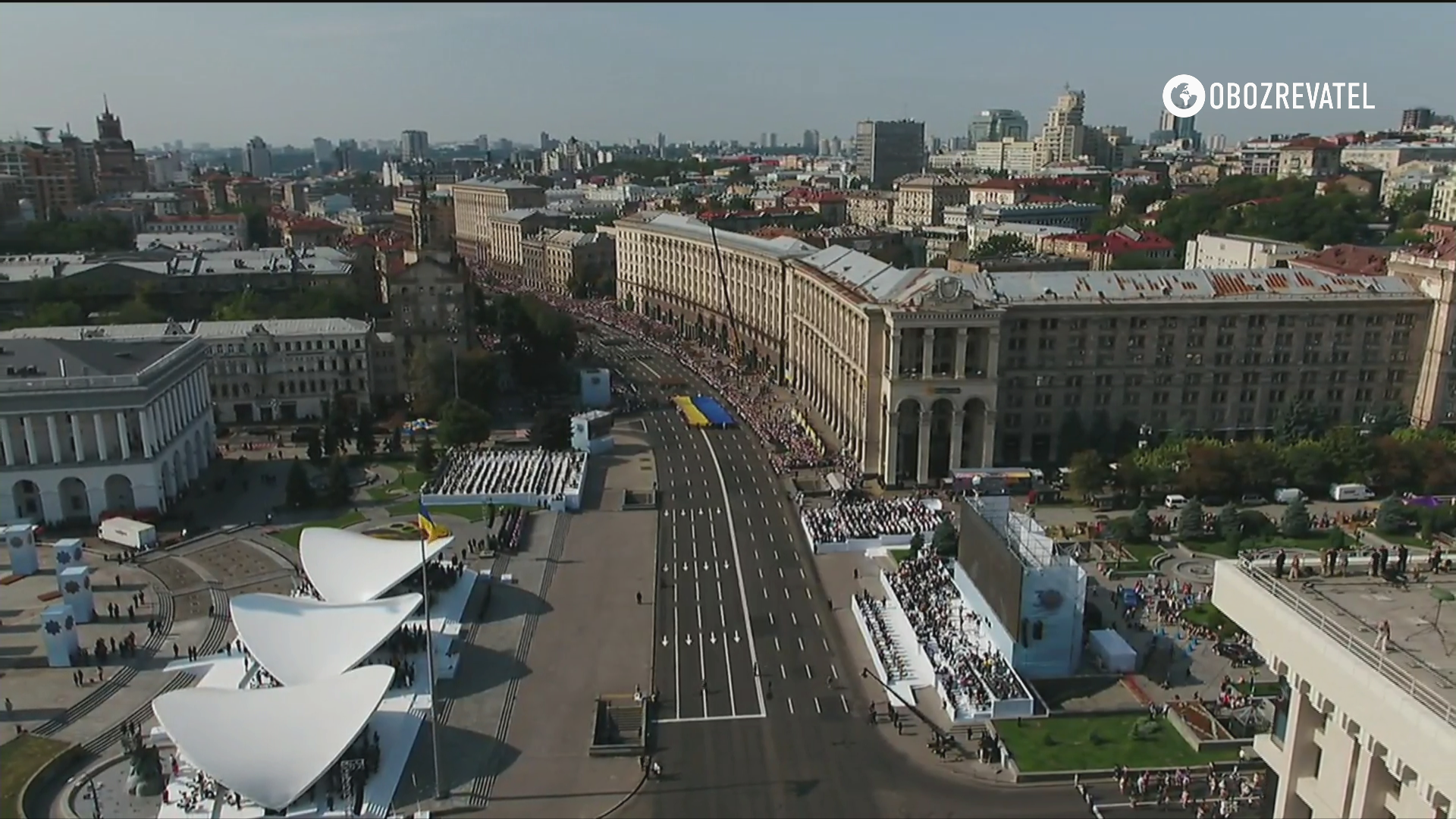 Парад в честь Дня Независимости Украины