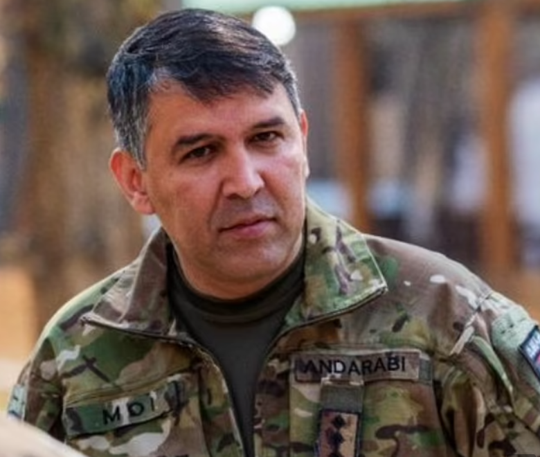 Андарабі був звільнений у березні колишнім президентом Афганістану Ашрафом Гані.
