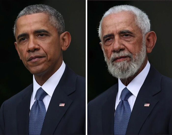 Через 40 років Барак Обама посивіє