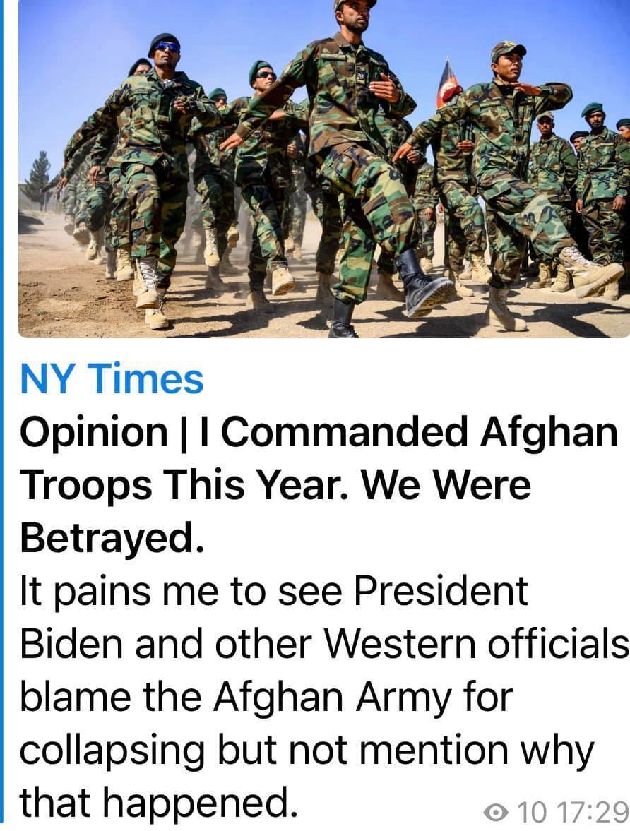 Чому армія Афганістану так швидко здалася талібам: відповідь афганського генерала