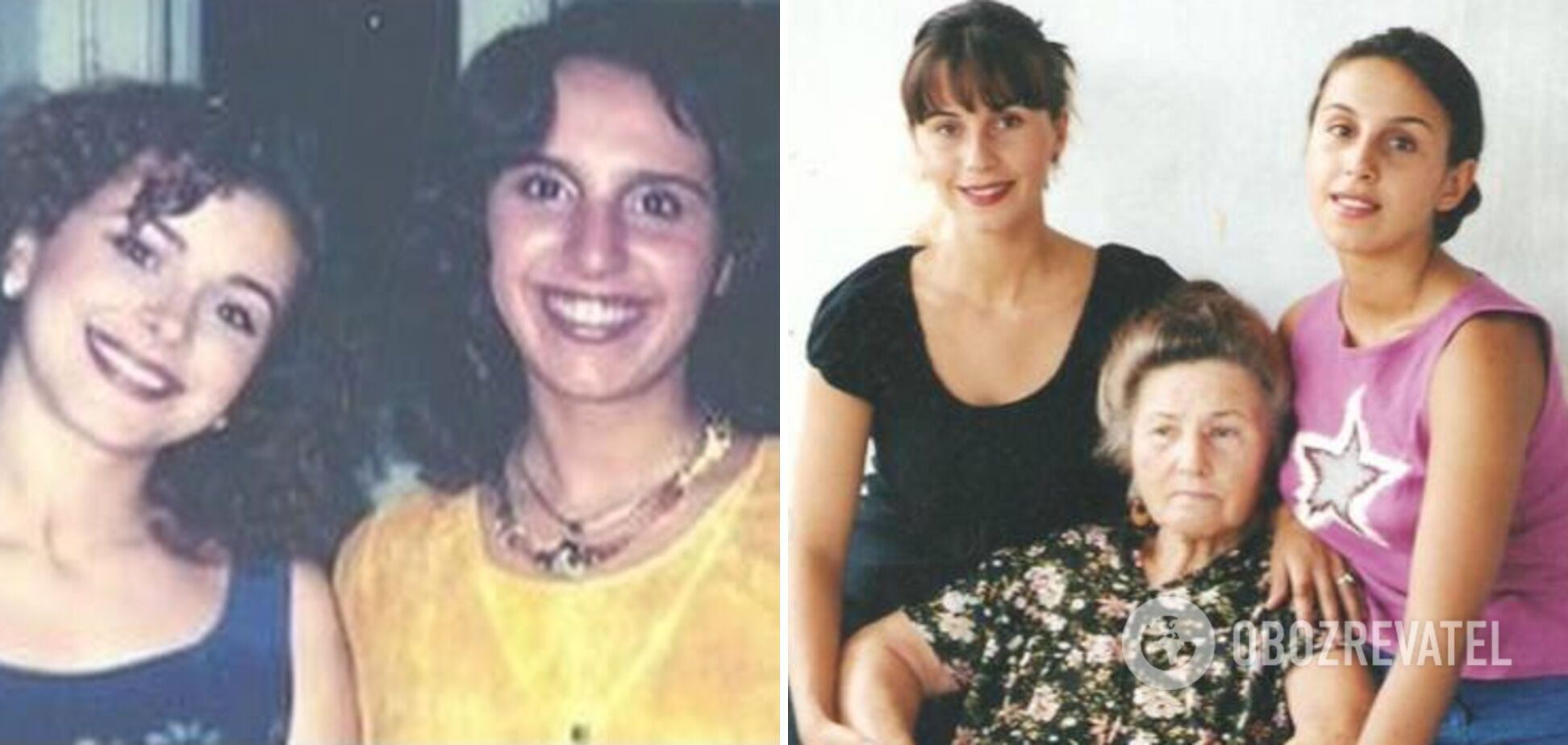 Джамала в юности с родными и друзями.