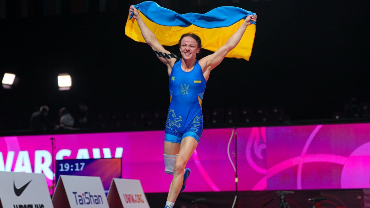 Ірина Коляденко після перемоги на чемпіонаті Європи-2021