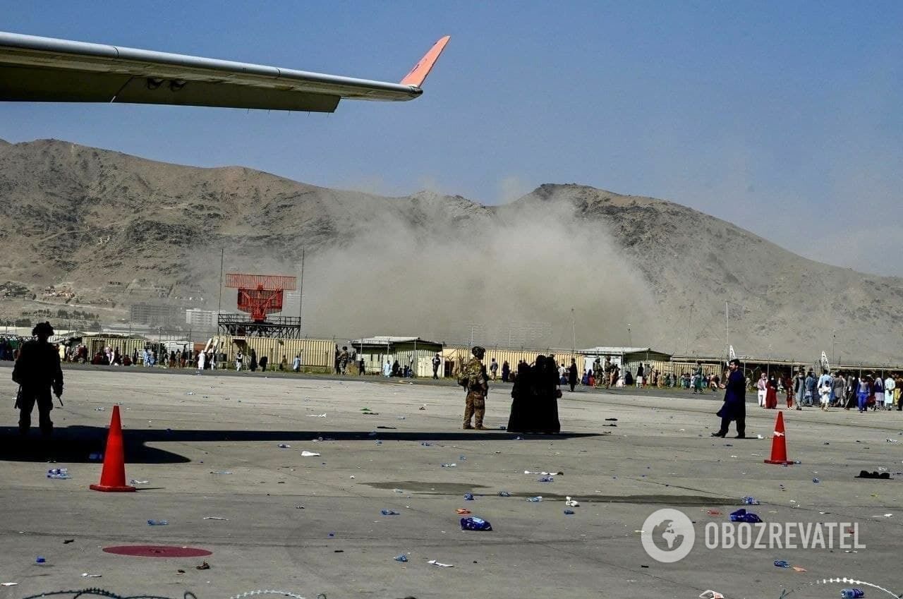 Вибух в аеропорту Кабула.