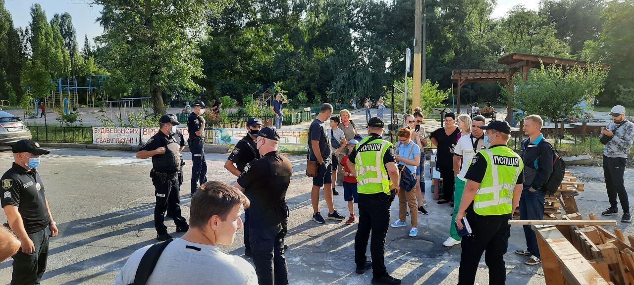 Полиция на митинге