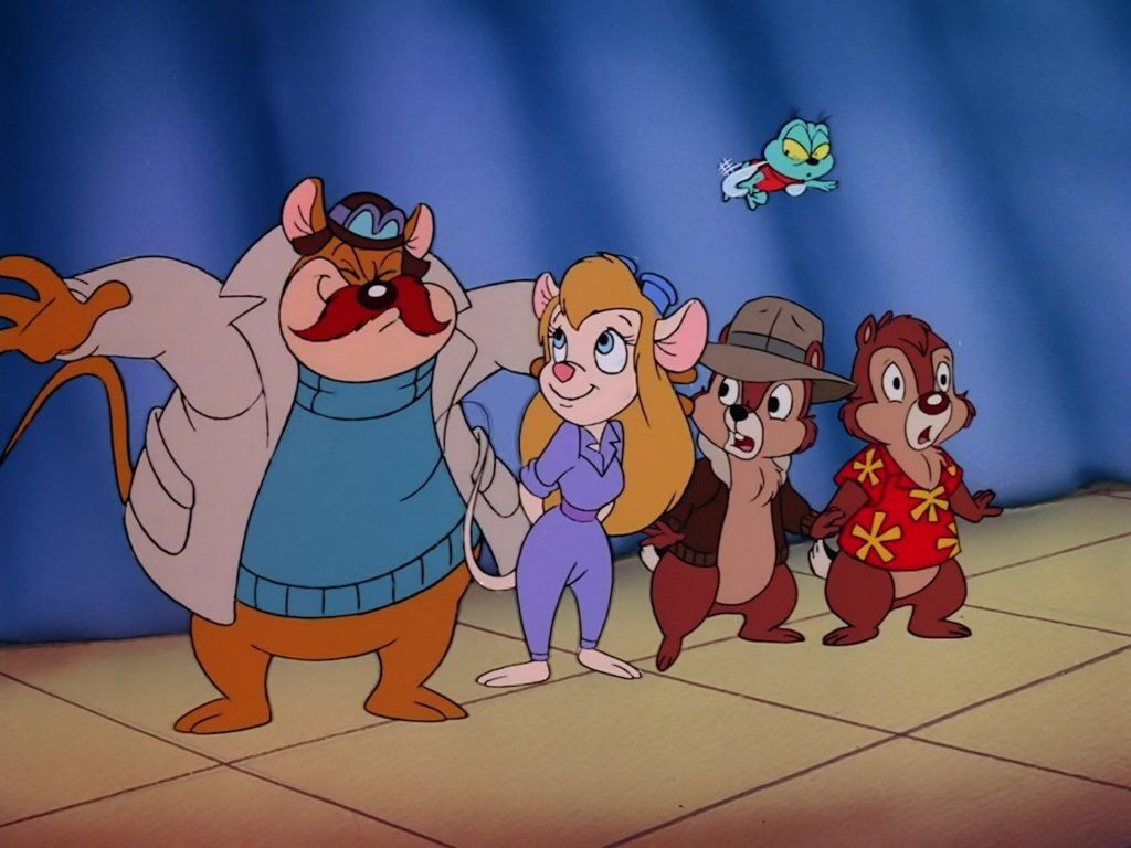 Героями мультсериала "Чип и Дейл спешат на помощь" стали бурундуки и мыши