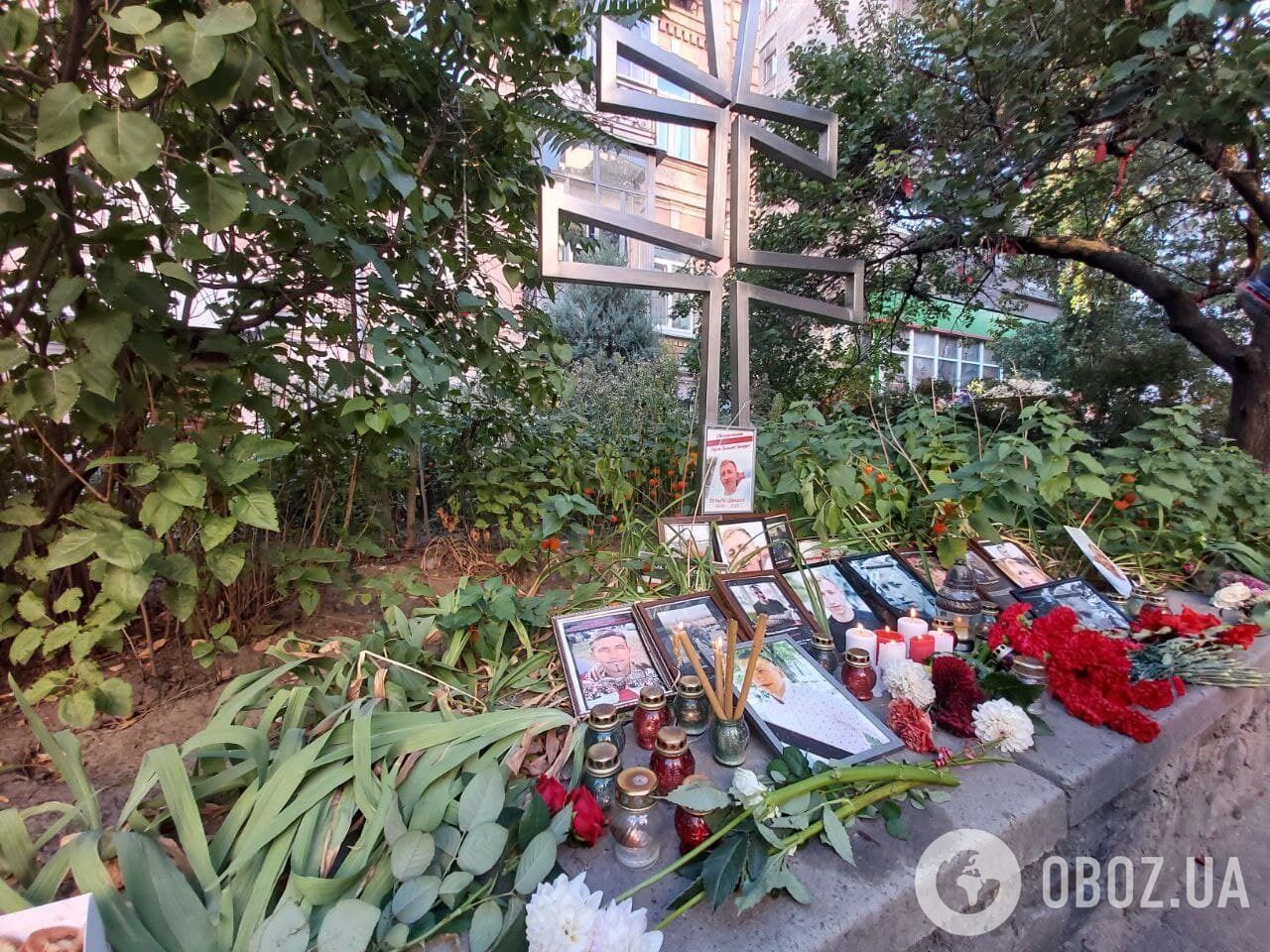 Учасники акції вшанували пам'ять загиблого Шишова.