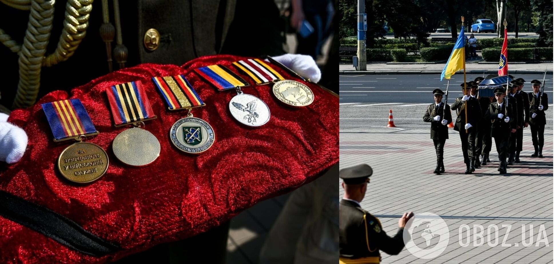 Героя похоронили на Леваневском кладбище в Запорожье