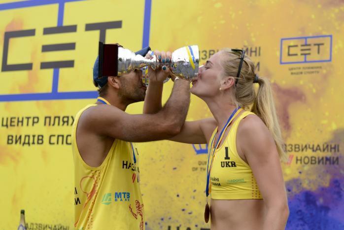 Визначилися переможці чемпіонату України з пляжного волейболу