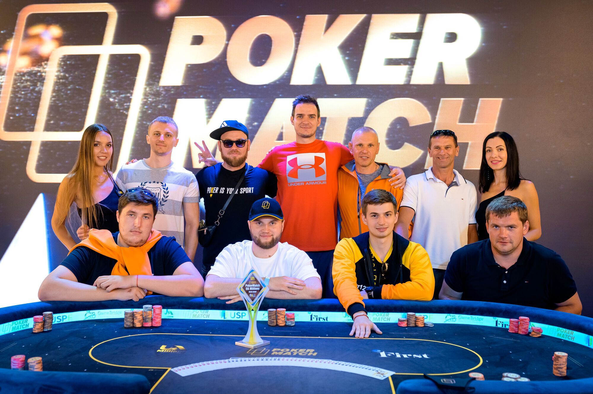 Великий покер підкорює Україну: на серії PokerMatch UA Millions в Одесі розіграли понад 10 млн гривень