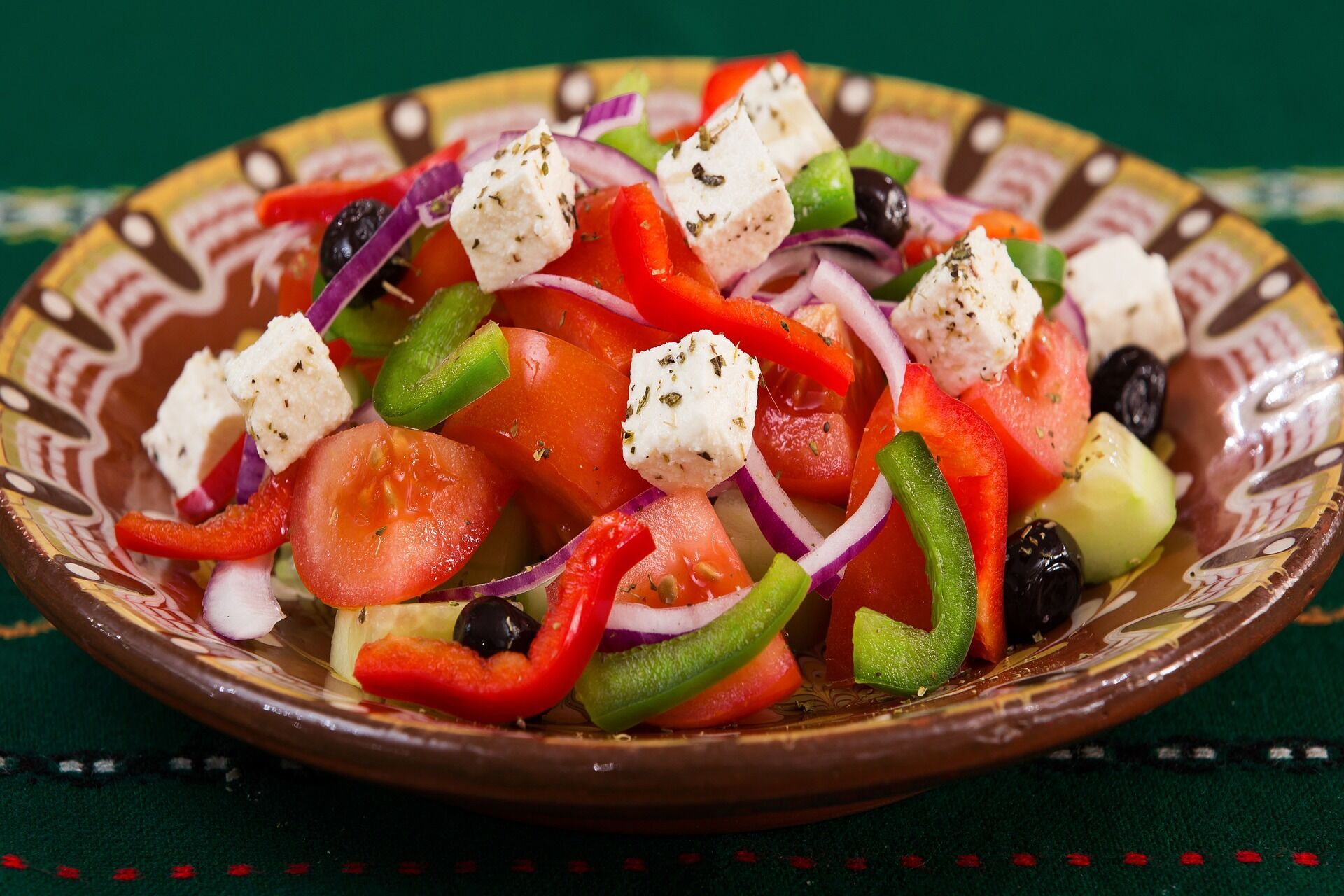 Вкусный греческий салат