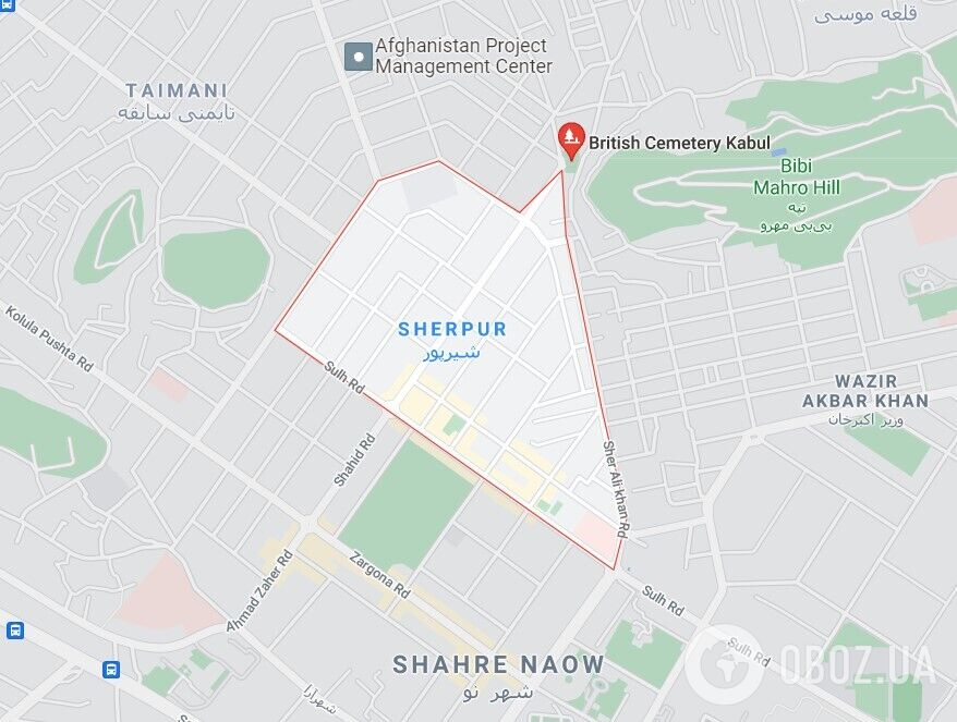 Вибух прогримів у районі Шерпур