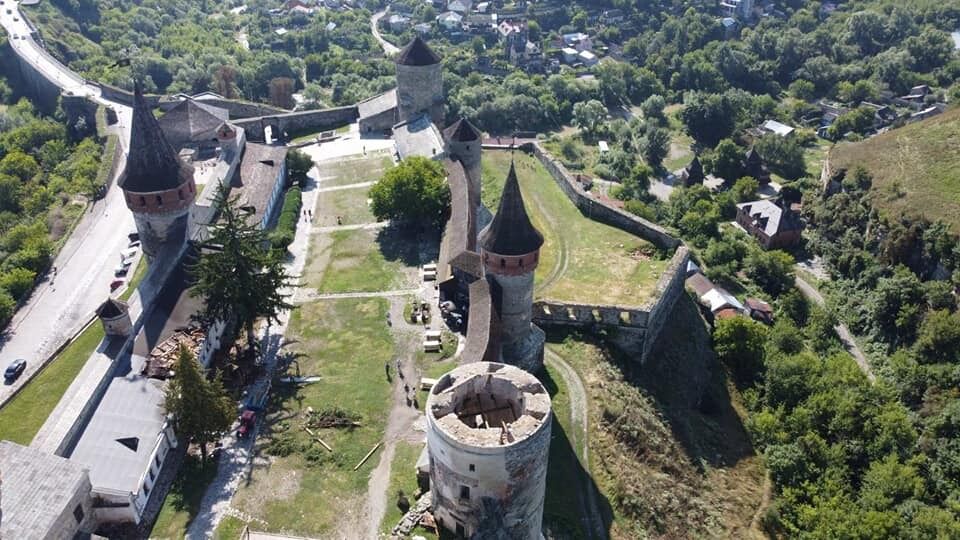 Кам'янецька фортеця після бурі