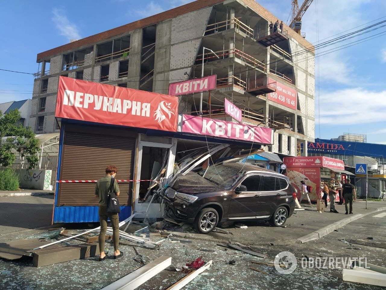 Авария в Дарницком районе