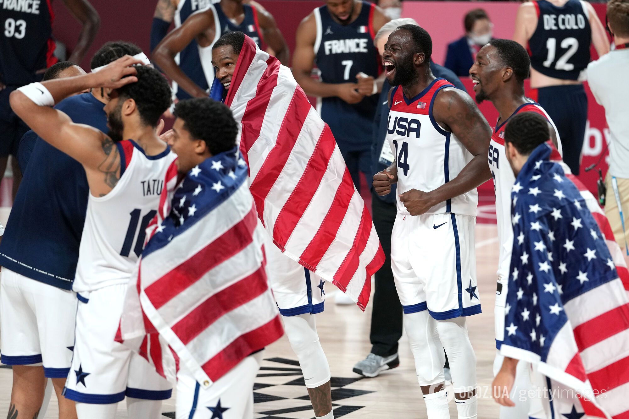 Американцы лидировали весь матч