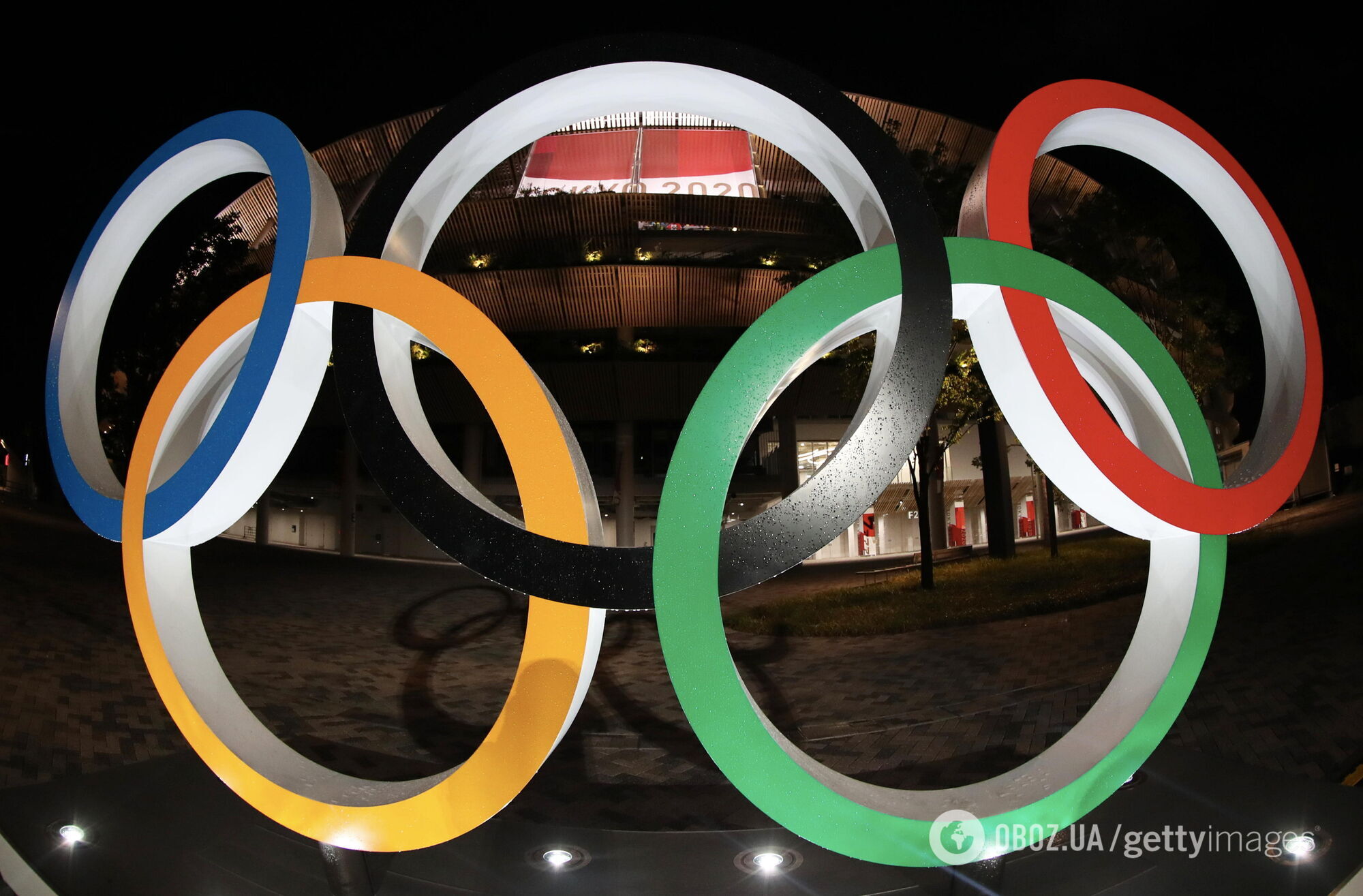 Олімпійські кільця.