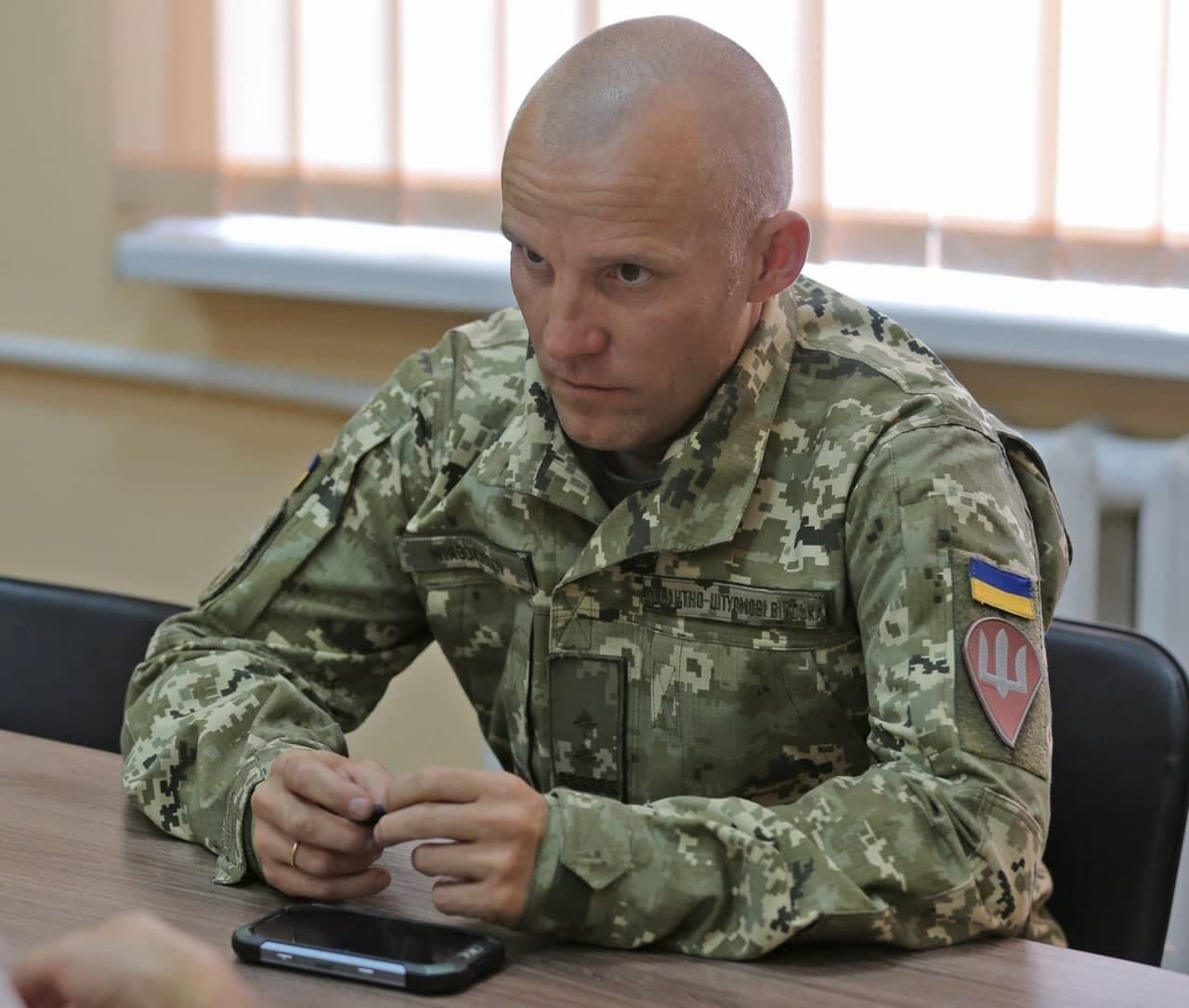 Полковник Максим Миргородський ("Майк"), новий командувач Десантно-штурмових військ