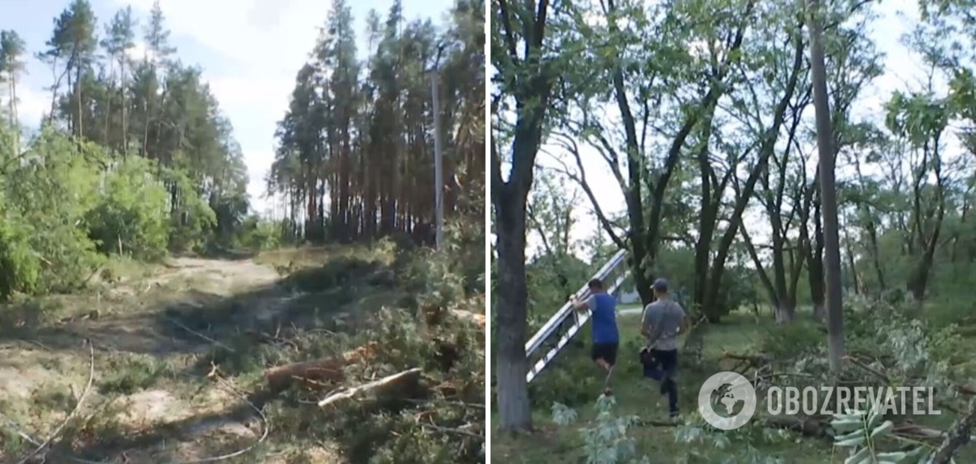 Последствия непогоды в с. Верхняя Дубечня