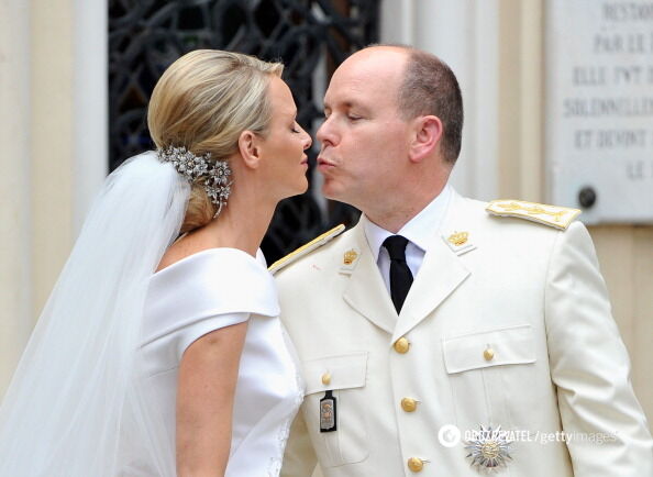 Свадьба князя Монако и Шарлин.