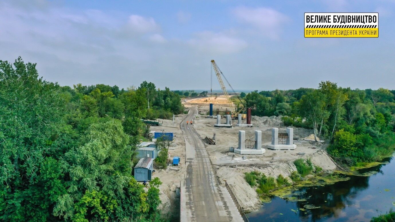 Строительство трассы Днепр-Царичанка-Кобеляки-Решетиловка является частью программы "Большая стройка"