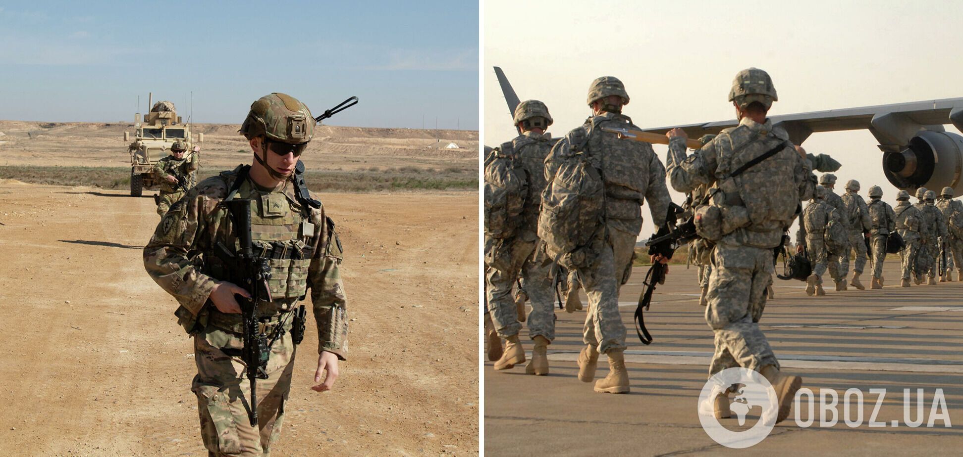 Войска США в Ираке.