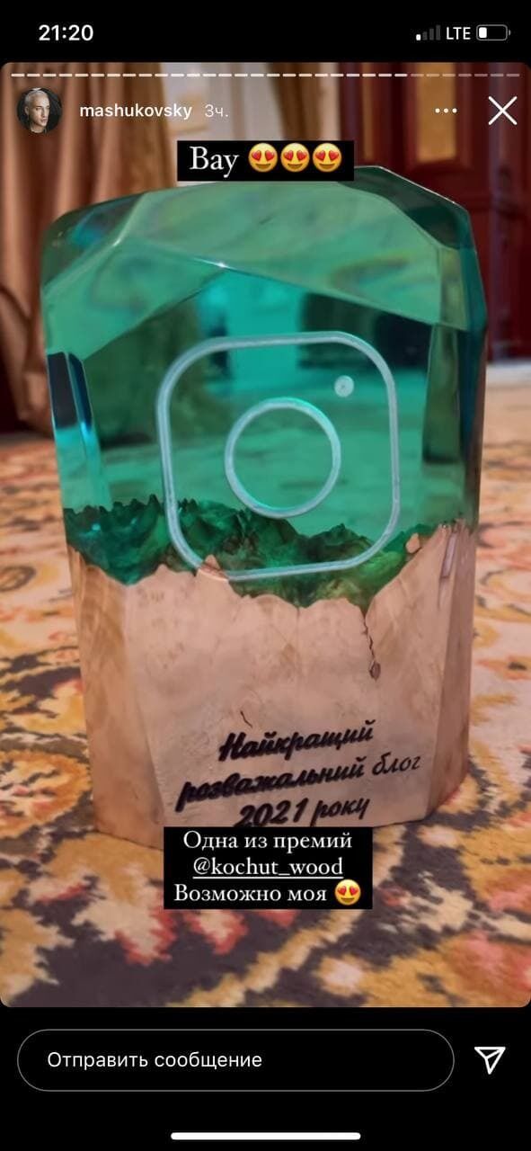 Статуэтки National Bloggers Awards