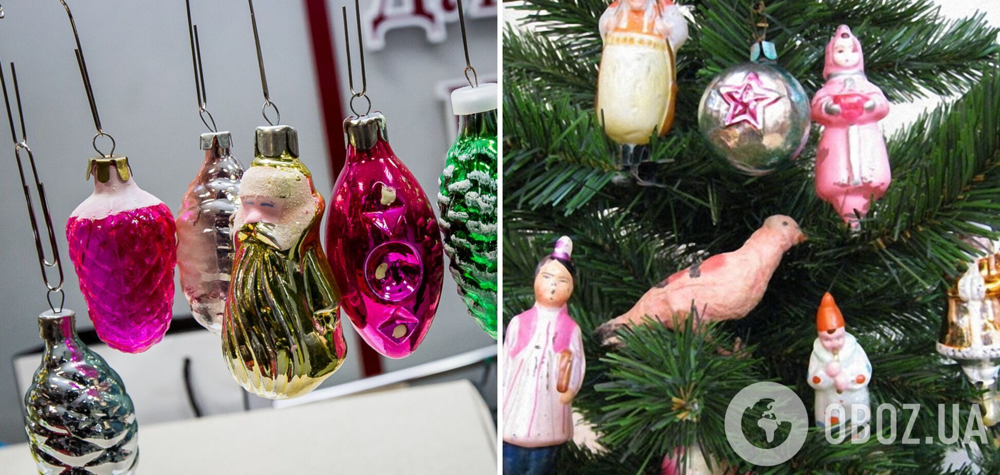 Елочные игрушки в форме животных и шишек снова в моде.
