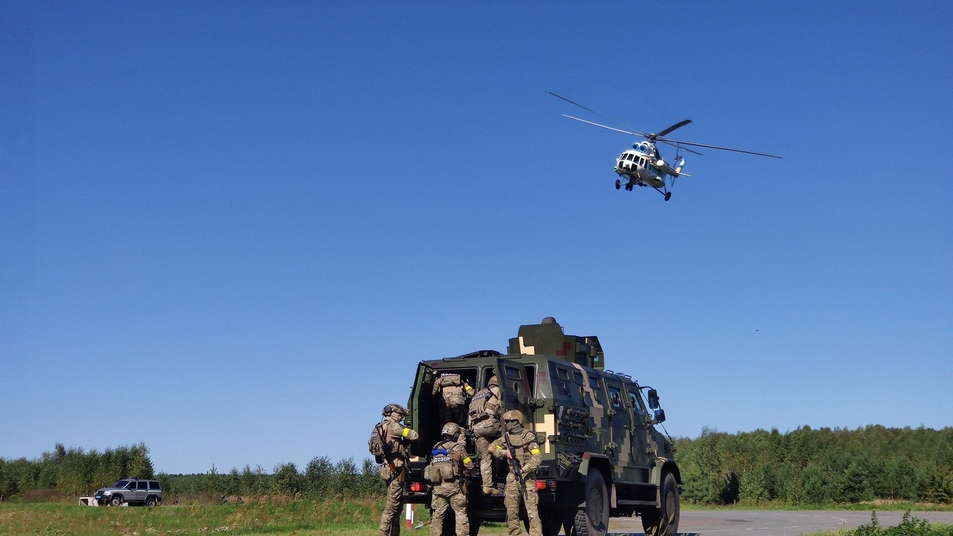 Задіяні були українські вертольоти