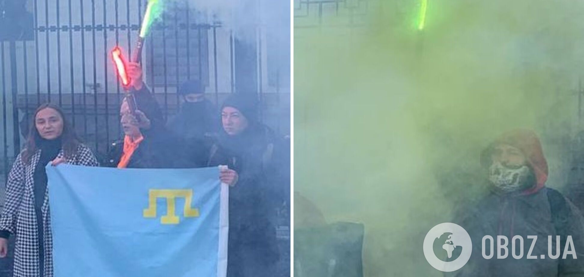 Акция в поддержку украинцев-узников Кремля