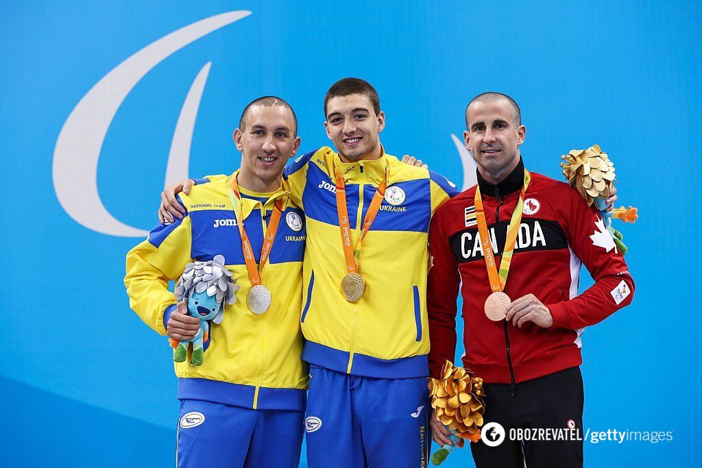 Плавець Максим Крипак після перемоги на Олімпіаді-2016.