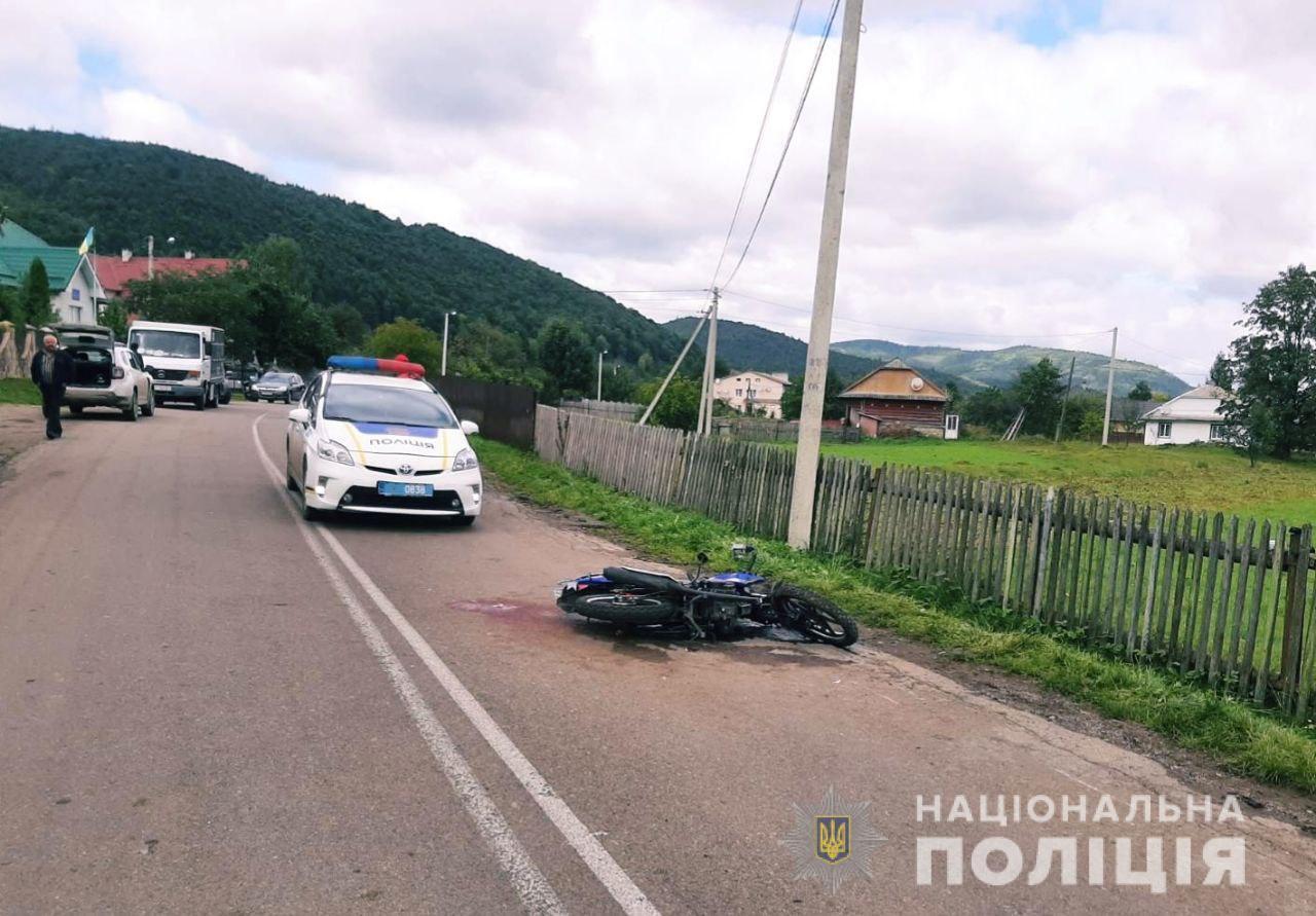 Неповнолітній не мав водійського посвідчення.