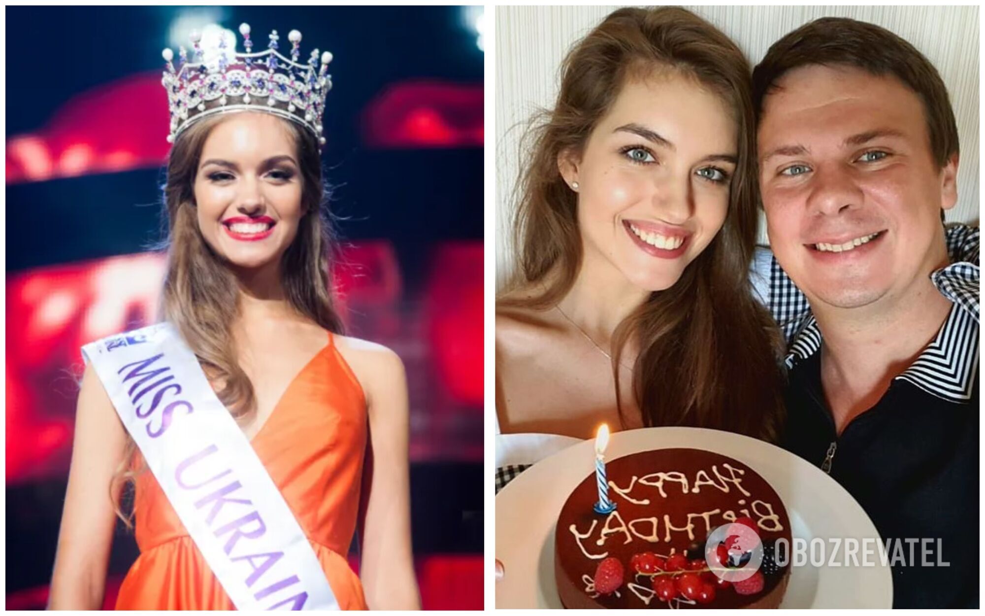 "Мисс Украина" 2016 года Александра Кучеренко вышла замуж за известного телеведущего Дмитрия Комарова