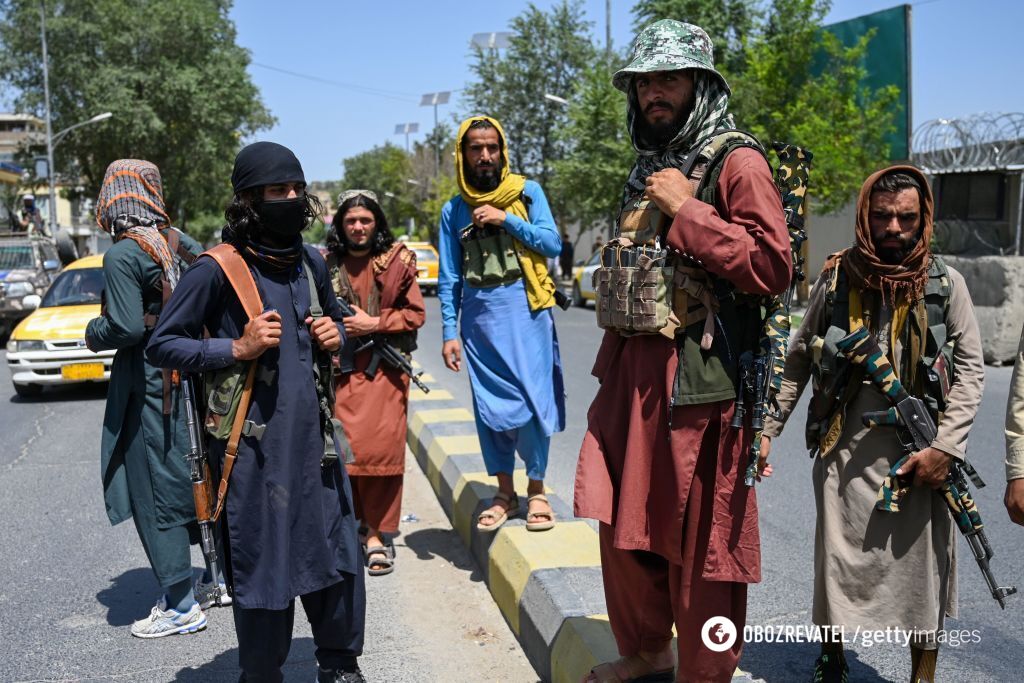 Боевики "Талибана"