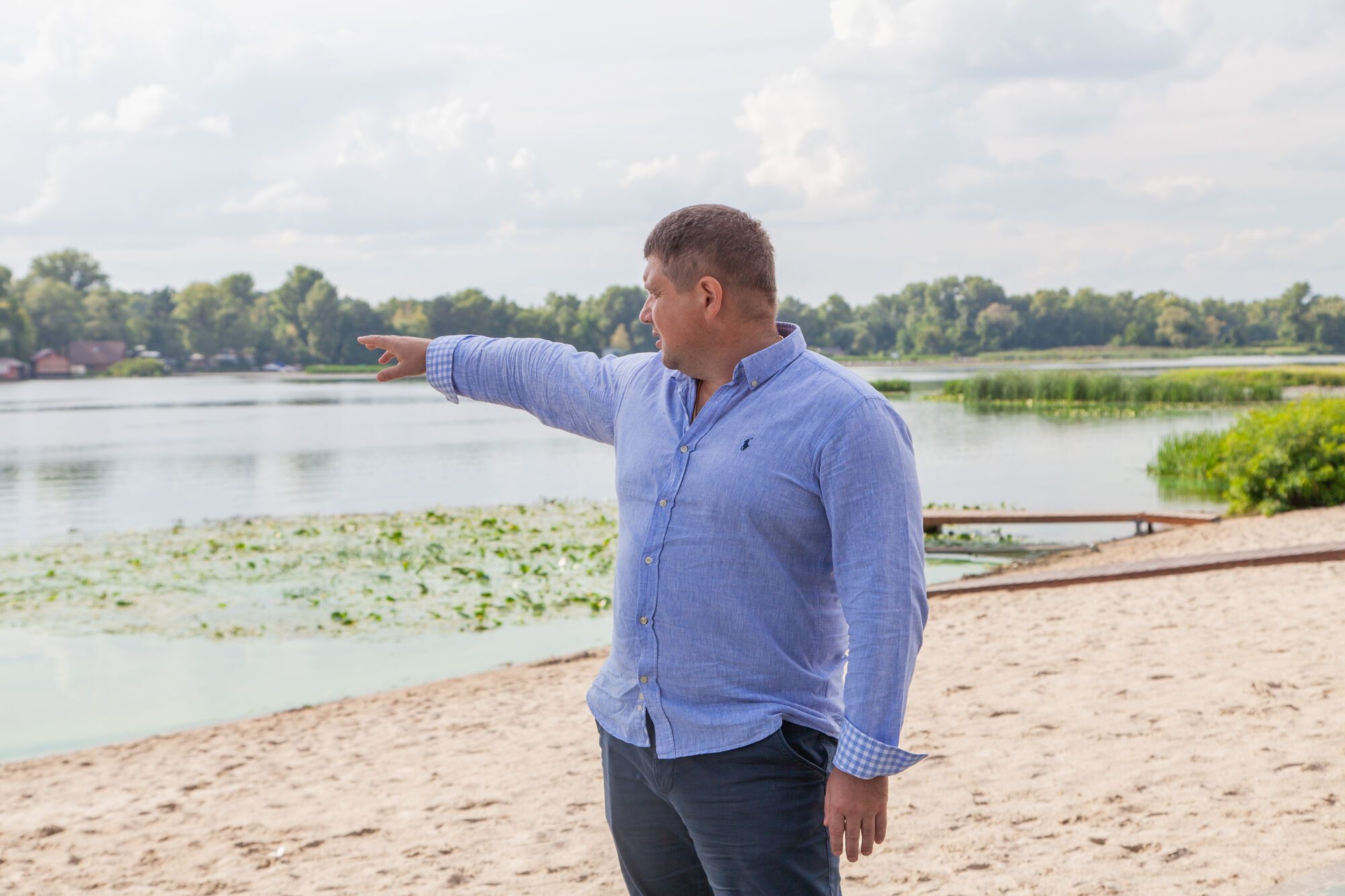 Девелопер Олександр Стельмащук заявив, що готовий вкласти 50 мільйонів гривень у благоустрій "Нової Слобідки"