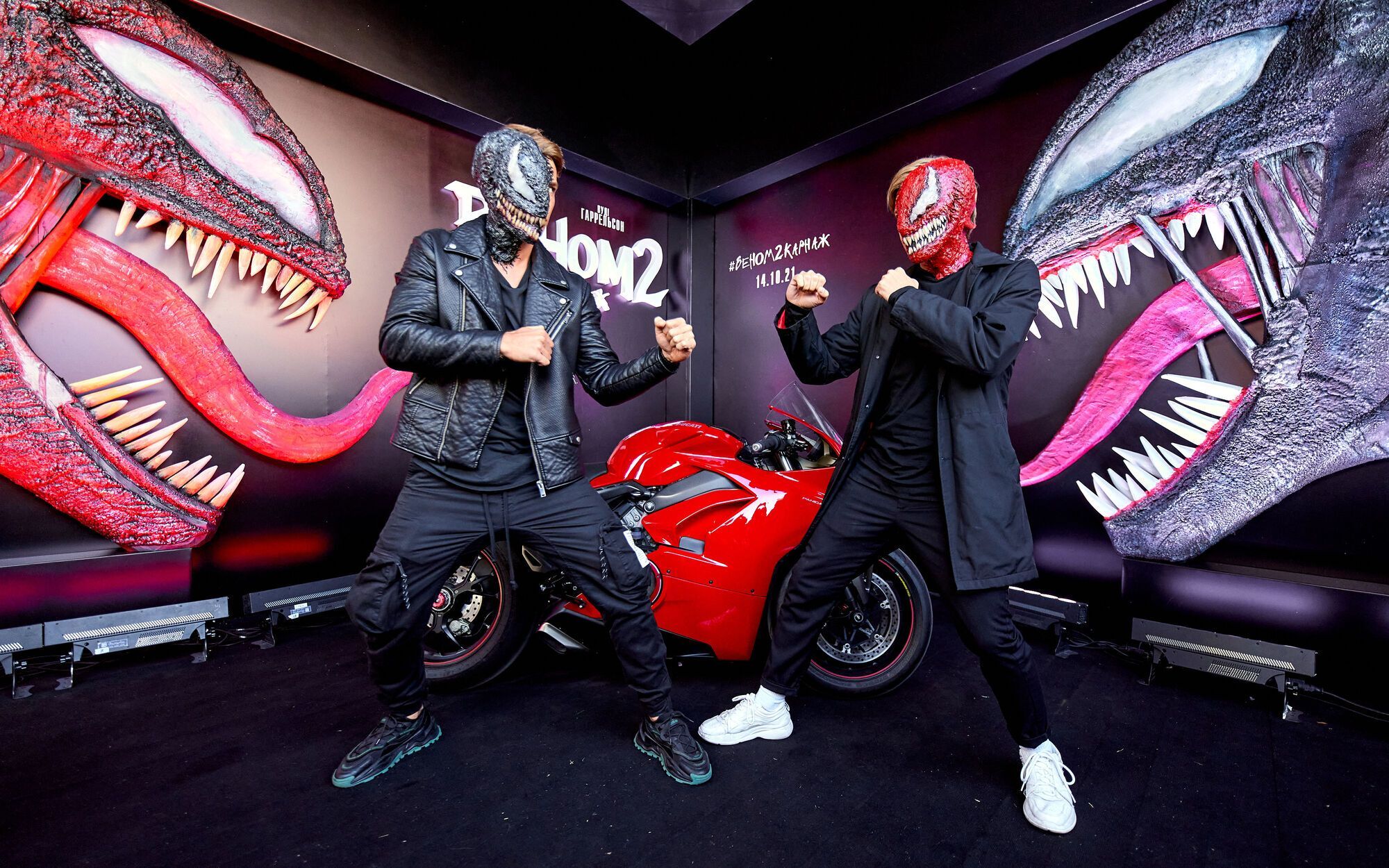 Богдан Буше и Константин Трембовецкий перевоплотились в Венома и Карнажа