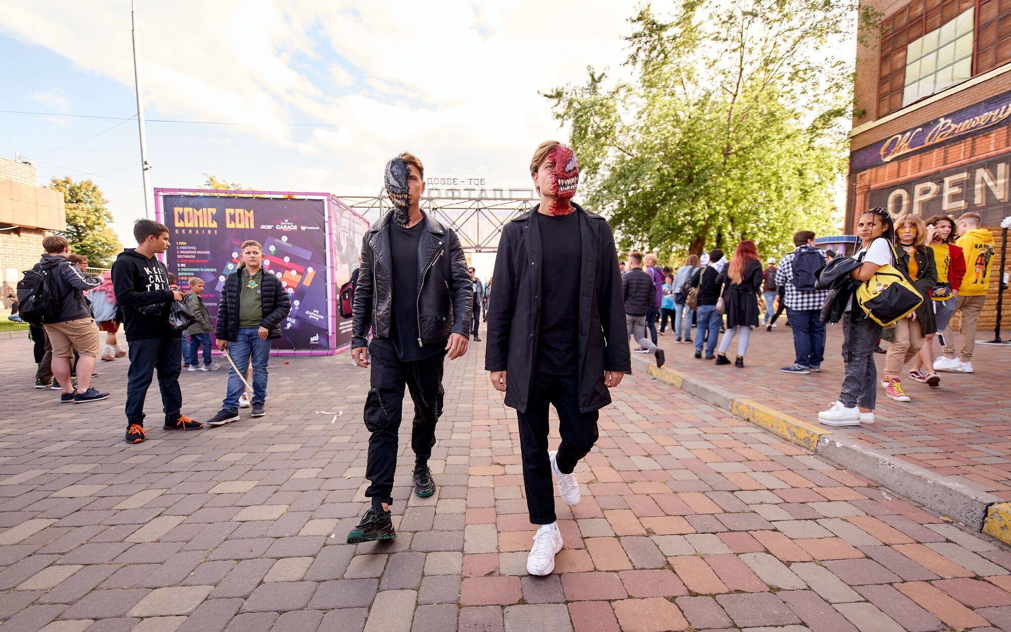 Богдан Буше и Константин Трембовецкий перевоплотились в Венома и Карнажа