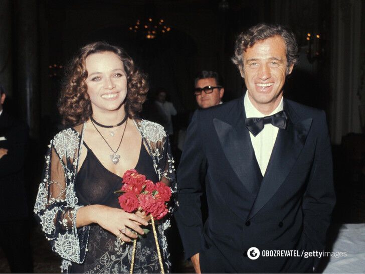 Жан-Поль Бельмондо и Лаура Антонелли на Каннском фестивале, 1974 год